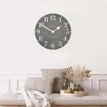 Load image into Gallery viewer, Thomas Kent Arabic 20" Dolphin Wall Clock