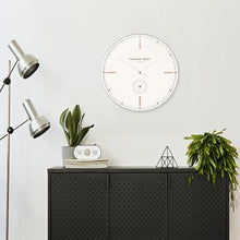 Load image into Gallery viewer, Thomas Kent 16'' Architect Wall Clock Sterling