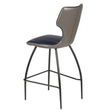 Load image into Gallery viewer, Florence Blue/Grey Bar Stool