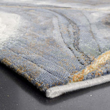 Load image into Gallery viewer, Georgia Abstract Rug Black/Gold