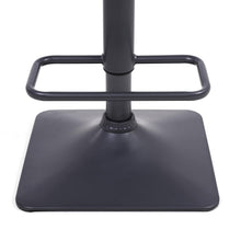 Load image into Gallery viewer, Omega Suede Effect Dark Grey Bar Stool