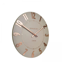 Load image into Gallery viewer, Thomas Kent Mulberry 12" Rose Gold Wall Clock