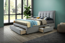 Load image into Gallery viewer, Sienna Grey Fabric Bed