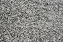 Load image into Gallery viewer, Twilight Shaggy Rug in White/Silver