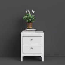 Load image into Gallery viewer, Marley Bedside Locker - White
