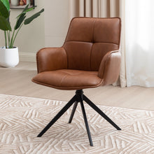 Load image into Gallery viewer, Jethro Swivel Dining Chair - Tan
