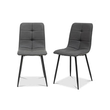 Load image into Gallery viewer, Cassie Charcoal Dining Chair
