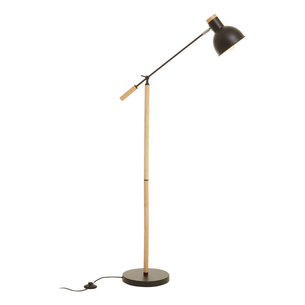 Sierra Matte Black Floor Lamp