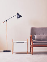 Load image into Gallery viewer, Sierra Matte Black Floor Lamp
