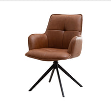 Load image into Gallery viewer, Jethro Swivel Dining Chair - Tan
