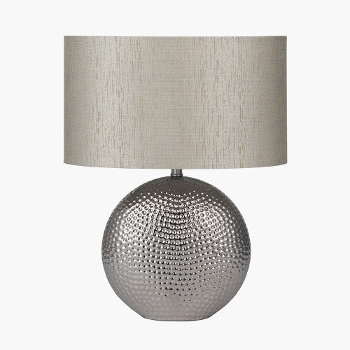 Marcelo Silver Dot Table Lamp