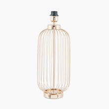 Load image into Gallery viewer, Shiva Black &amp; Gold Wire Table Lamp
