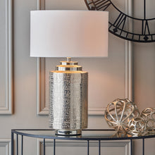 Load image into Gallery viewer, Zuri Forest Green Table Lamp
