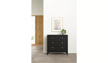 Load image into Gallery viewer, Marley 3 Drawer Chest - Black
