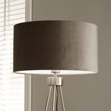 Load image into Gallery viewer, Hailey Brushed Silver Tripod Floor Lamp
