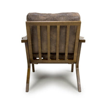 Load image into Gallery viewer, Hampshire Suede Effect Brown Accent Chair
