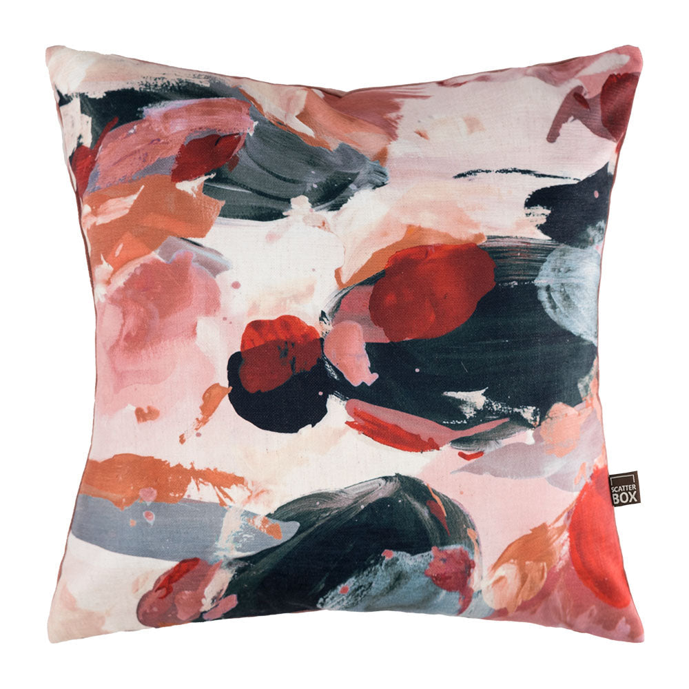 ScatterBox Jager 45x45cm Navy/Pink Cushion