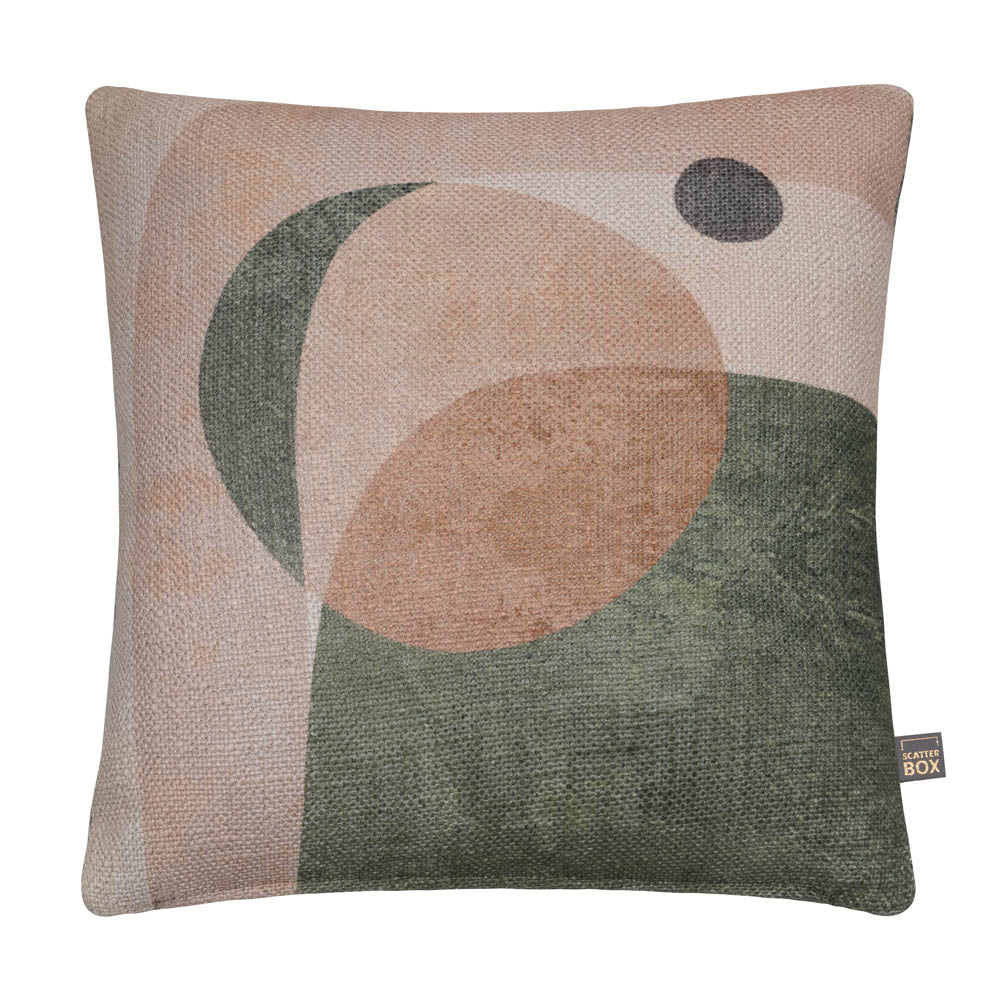 ScatterBox Mid Century 45x45cm Green Cushion