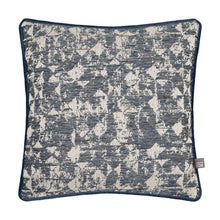Load image into Gallery viewer, ScatterBox Joni 43x43cm Blue/Silver Cushion
