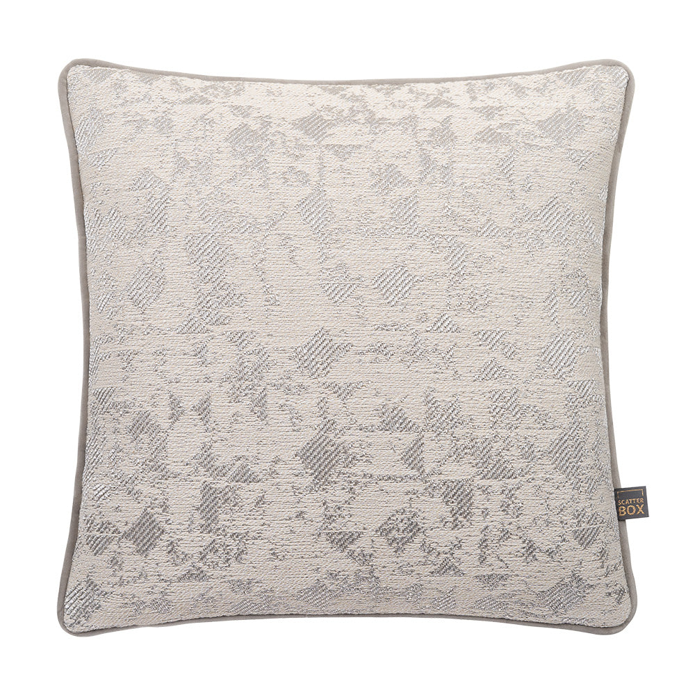 ScatterBox Joni 43x43cm Cream/Silver Cushion