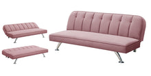 Load image into Gallery viewer, Bartoli Sofa Bed Pink
