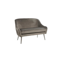 Load image into Gallery viewer, Lara Grey Velvet Sofa
