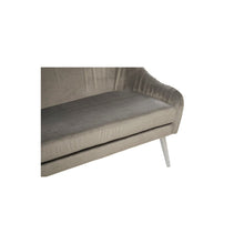 Load image into Gallery viewer, Lara Grey Velvet Sofa
