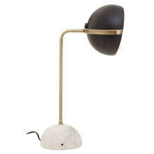 Load image into Gallery viewer, Monaco Brass Finish Iron Table Lamp
