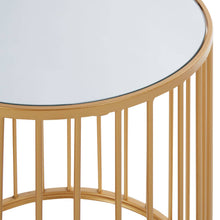 Load image into Gallery viewer, Aurora Nest of 2 Round Side Tables
