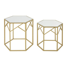 Load image into Gallery viewer, Atlantis Hexagonal Set of 2 Tables
