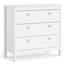 Load image into Gallery viewer, Marley 3 Drawer Chest - White
