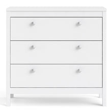 Load image into Gallery viewer, Marley 3 Drawer Chest - White
