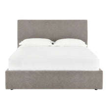 Load image into Gallery viewer, Ellie Fabric Ottoman Bed - Light Grey
