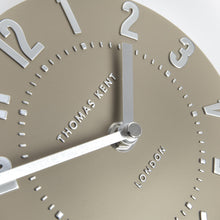Load image into Gallery viewer, Thomas Kent Mulberry 6" Mocha Mantel Clock
