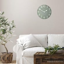 Load image into Gallery viewer, Thomas Kent 12&quot; Arabic Seagrass Wall Clock
