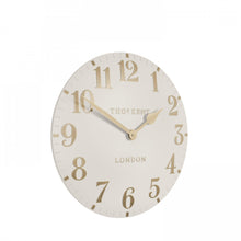 Load image into Gallery viewer, Thomas Kent 12&quot; Arabic Oatmeal Wall Clock
