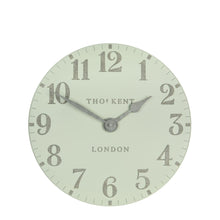 Load image into Gallery viewer, Thomas Kent Arabic 20" Pearl Green Wall Clock
