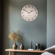 Load image into Gallery viewer, Thomas Kent Arabic 20" Shy Pink Wall Clock
