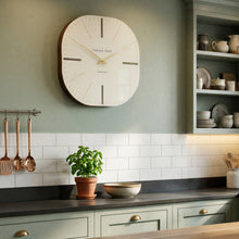 Load image into Gallery viewer, Thomas Kent Greenwich 22" Square Wall Clock
