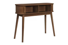 Load image into Gallery viewer, Avino Walnut Fluted Console Table
