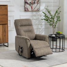 Load image into Gallery viewer, Ashley Dual Motor Lift &amp; Tilt Chair - Brown
