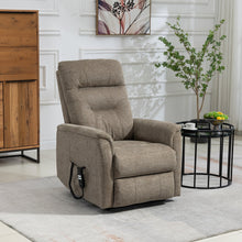 Load image into Gallery viewer, Ashley Dual Motor Lift &amp; Tilt Chair - Brown

