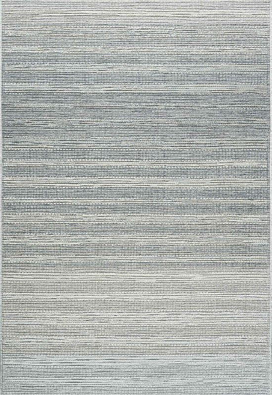 Brandon Indoor/Outdoor Rug in Blue/Beige Tones
