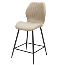 Load image into Gallery viewer, Flavia Counter Stool - Stone PU
