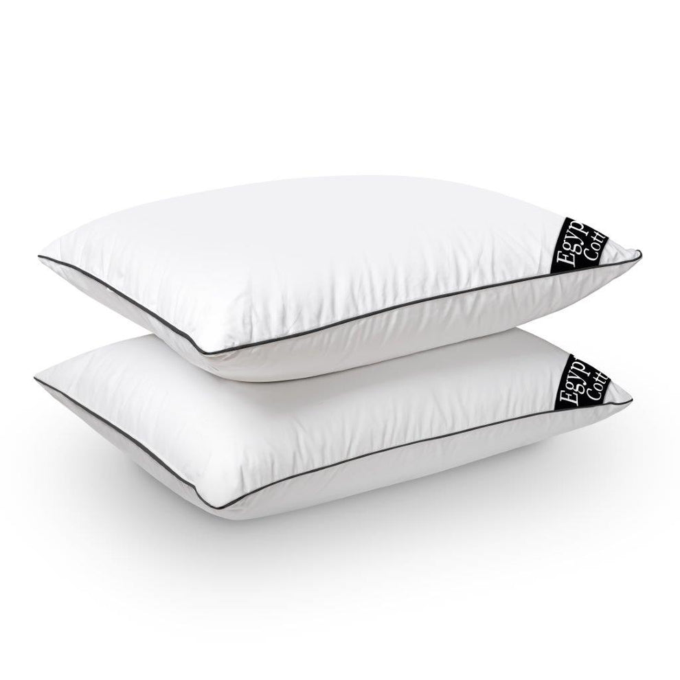 Luxury Egyptian Cotton Pillow Pair