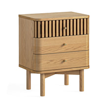 Load image into Gallery viewer, Solano 3 Drawer Bedside - Natural
