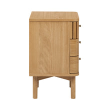 Load image into Gallery viewer, Solano 3 Drawer Bedside - Natural
