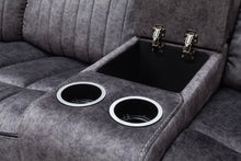 Load image into Gallery viewer, Galleno Manual Reclining Sofa - Grey
