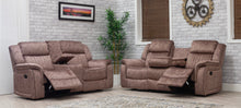 Load image into Gallery viewer, Galleno Manual Reclining Sofa - Sand
