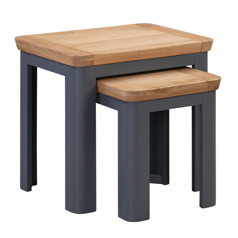 Torino Midnight Blue Nest of Tables